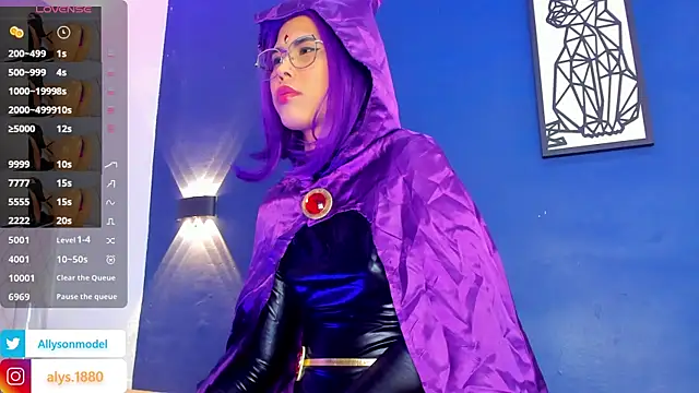 alysson 18 online show from February 2025 01:22:01 PM