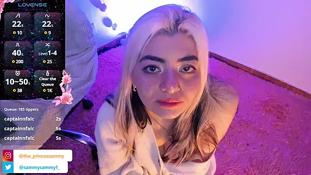 Snapshot of Sammysammy_ chatting on December 2024 11:07:01 AM Sammysammy  online show from December 2024 11:07:01 AM