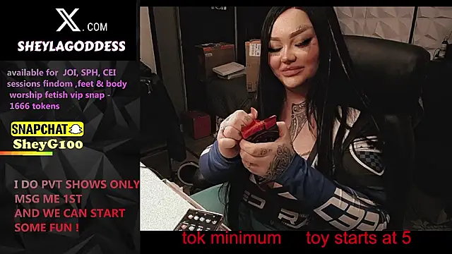 sheylagoddess11 online show from March 2026 05:57:01 AM