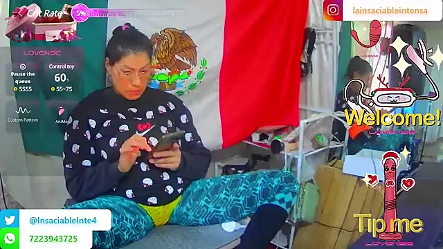 LaInsaciableIntensa online show from March 2025 08:57:01 PM