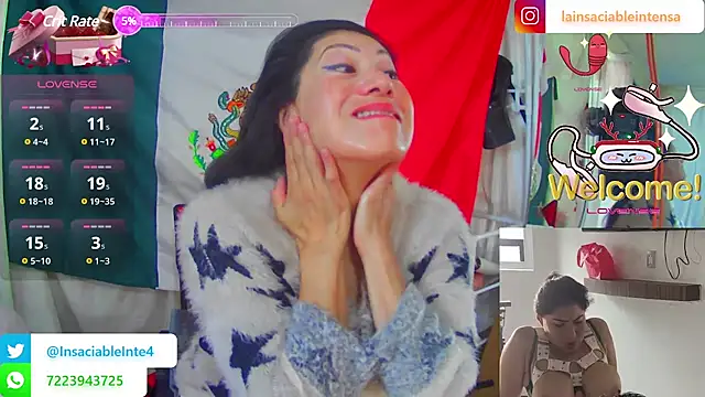 LaInsaciableIntensa online show from March 2025 02:12:02 PM