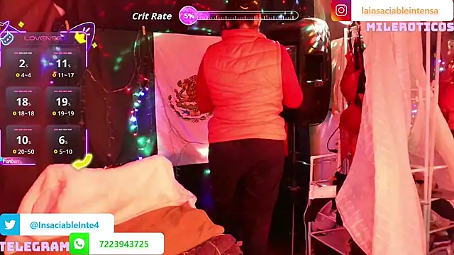 LaInsaciableIntensa online show from March 2026 02:07:02 AM