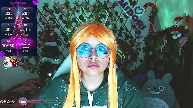 MidoriQuiinn online show from December 2024 11:00:01 PM