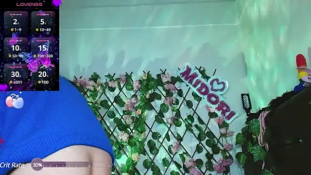 MidoriQuiinn online show from January 2025 11:10:02 PM