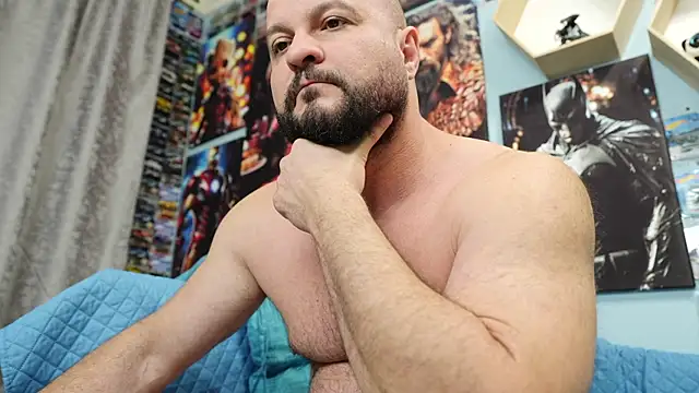 Snapshot of Muscle_Bear chatting on October 2025 02:14:02 PM Muscle Bear online show from October 2025 02:14:02 PM