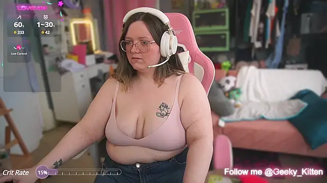 Snapshot of Geeky_Kitten chatting on January 2025 07:18:01 PM Geeky Kitten online show from January 2025 07:18:01 PM