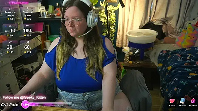 Snapshot of Geeky_Kitten chatting on September 2025 01:22:01 PM Geeky Kitten online show from September 2025 01:22:01 PM