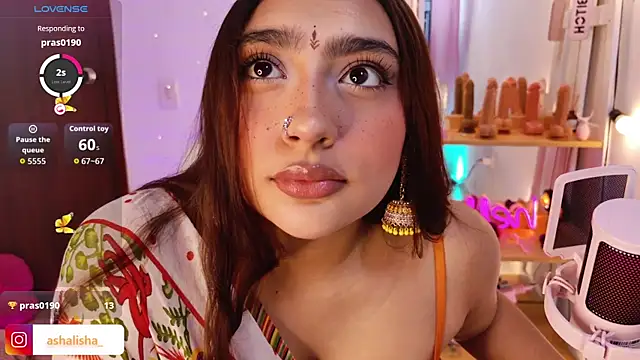 ashalisha online show from December 2025 02:33:01 PM