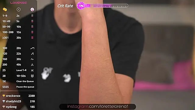 Lorettelorena online show from January 2025 08:13:01 PM