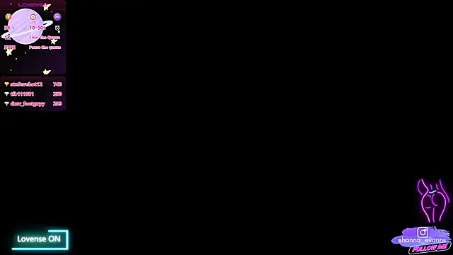 Hanna Evaanss online show from November 2025 10:10:02 PM