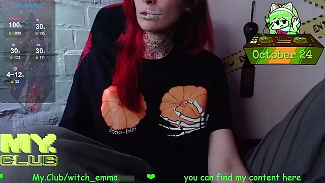 Snapshot of Witch_Emma chatting on October 2025 08:27:02 PM Witch Emma online show from October 2025 08:27:02 PM