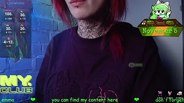 Snapshot of Witch_Emma chatting on November 2025 07:58:02 PM Witch Emma online show from November 2025 07:58:02 PM