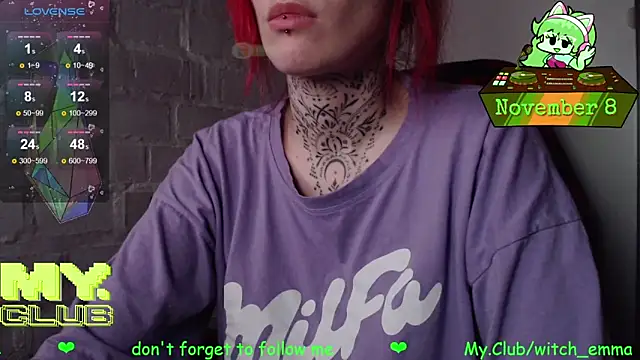 Snapshot of Witch_Emma chatting on November 2025 10:37:01 AM Witch Emma online show from November 2025 10:37:01 AM