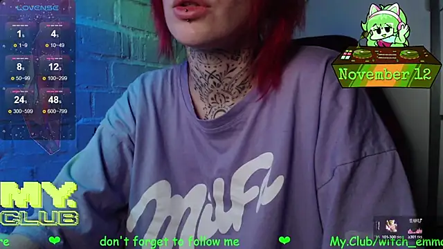 Snapshot of Witch_Emma chatting on November 2025 07:24:01 PM Witch Emma online show from November 2025 07:24:01 PM