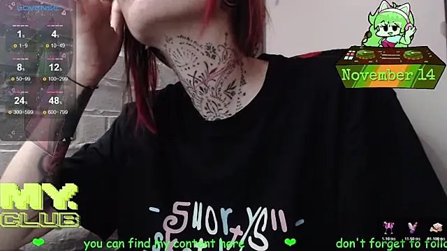 Snapshot of Witch_Emma chatting on November 2025 10:14:01 AM Witch Emma online show from November 2025 10:14:01 AM