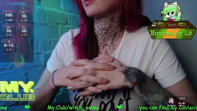 Snapshot of Witch_Emma chatting on November 2025 09:37:01 PM Witch Emma online show from November 2025 09:37:01 PM