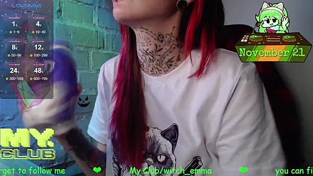 Snapshot of Witch_Emma chatting on November 2025 08:35:02 AM Witch Emma online show from November 2025 08:35:02 AM