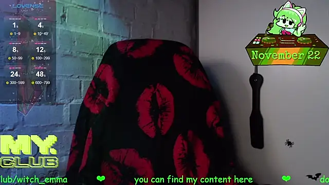 Snapshot of Witch_Emma chatting on November 2025 08:35:01 AM Witch Emma online show from November 2025 08:35:01 AM