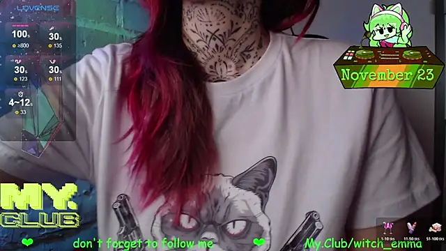 Snapshot of Witch_Emma chatting on November 2025 06:41:02 PM Witch Emma online show from November 2025 06:41:02 PM