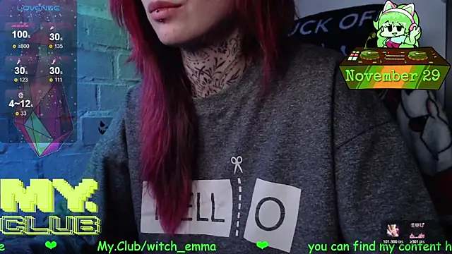Snapshot of Witch_Emma chatting on November 2025 09:23:01 AM Witch Emma online show from November 2025 09:23:01 AM