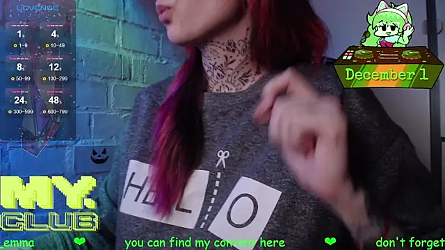 Snapshot of Witch_Emma chatting on December 2025 09:31:02 PM Witch Emma online show from December 2025 09:31:02 PM