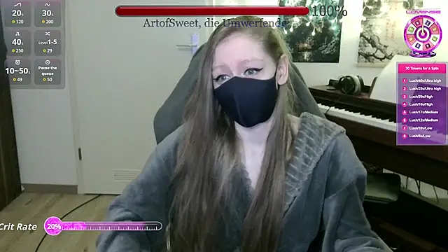 Snapshot of ArtofSweet chatting on April 2026 08:15:02 PM ArtofSweet online show from April 2026 08:15:02 PM