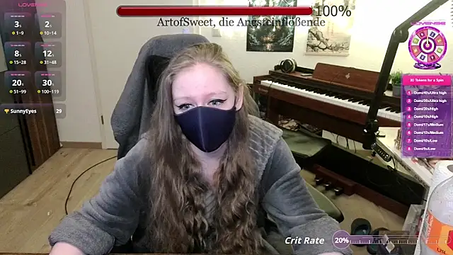 Snapshot of ArtofSweet chatting on May 2026 07:19:02 PM ArtofSweet online show from May 2026 07:19:02 PM