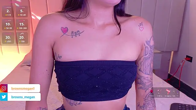 Megan browns1 online show from January 2026 01:24:01 PM