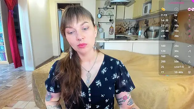 Snapshot of StacyTigerr chatting on April 2026 12:00:01 PM StacyTigerr online show from April 2026 12:00:01 PM
