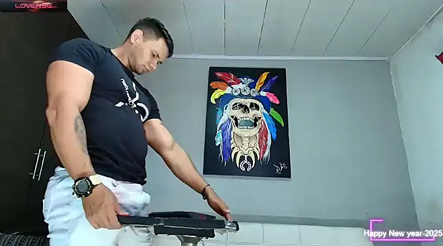 Snapshot of GendersonFit chatting on February 2025 08:59:02 PM GendersonFit online show from February 2025 08:59:02 PM