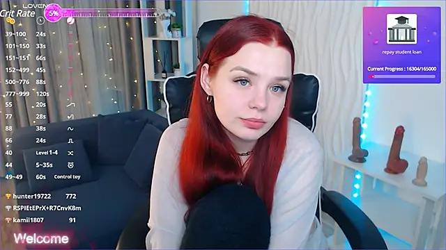 Snapshot of RedPeach chatting on February 2025 04:00:02 AM RedPeach online show from February 2025 04:00:02 AM