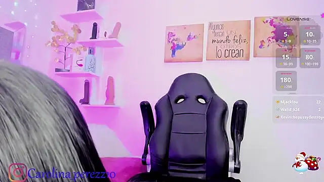 Snapshot of Carolina-pretty chatting on February 2025 04:58:02 PM Carolina-pretty online show from February 2025 04:58:02 PM