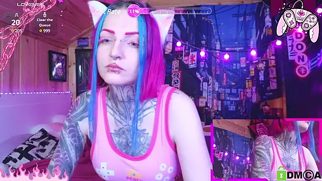 Snapshot of NekoCyber chatting on December 2024 12:40:02 AM NekoCyber online show from December 2024 12:40:02 AM