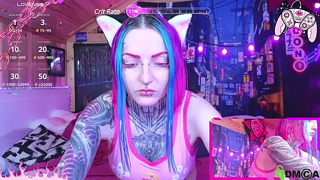 Snapshot of NekoCyber chatting on December 2024 04:46:01 AM NekoCyber online show from December 2024 04:46:01 AM