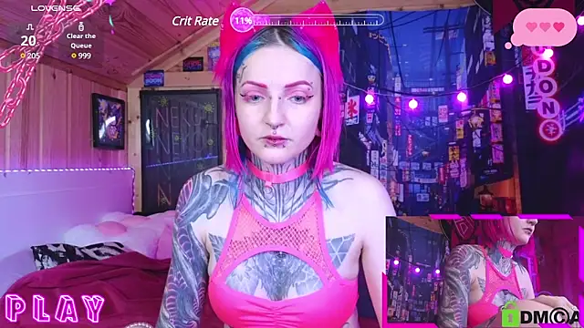 Snapshot of NekoCyber chatting on December 2024 08:15:01 AM NekoCyber online show from December 2024 08:15:01 AM