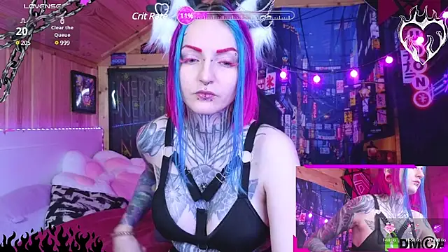 Snapshot of NekoCyber chatting on December 2024 04:22:02 AM NekoCyber online show from December 2024 04:22:02 AM