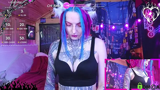 Snapshot of NekoCyber chatting on January 2025 06:01:02 AM NekoCyber online show from January 2025 06:01:02 AM