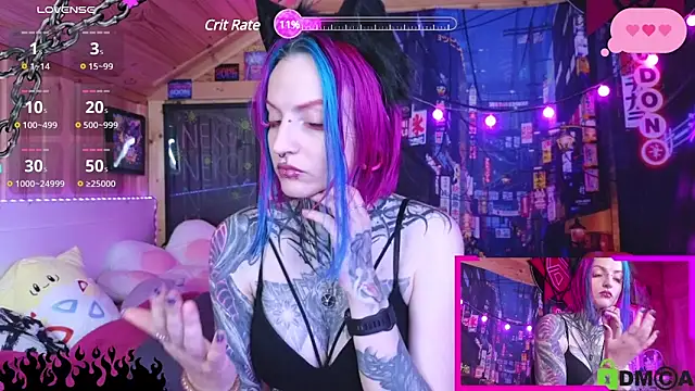 Snapshot of NekoCyber chatting on March 2025 05:33:02 AM NekoCyber online show from March 2025 05:33:02 AM