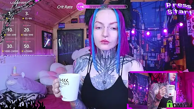 Snapshot of NekoCyber chatting on March 2025 05:02:01 AM NekoCyber online show from March 2025 05:02:01 AM