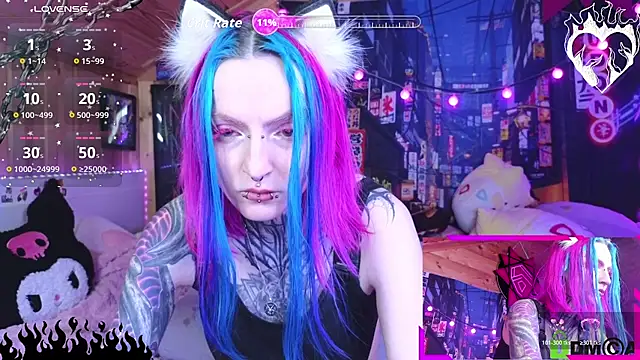 Snapshot of NekoCyber chatting on May 2026 05:12:01 AM NekoCyber online show from May 2026 05:12:01 AM