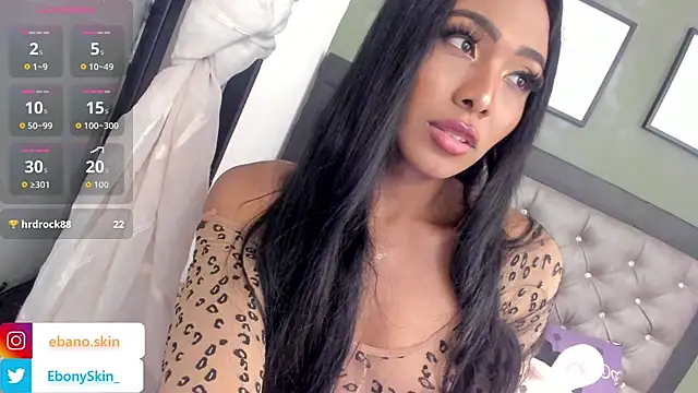 Snapshot of EbonySkin chatting on November 2025 10:26:02 AM EbonySkin online show from November 2025 10:26:02 AM