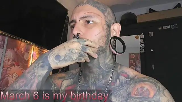 DEATHINK666XX online show from March 2025 02:04:01 AM