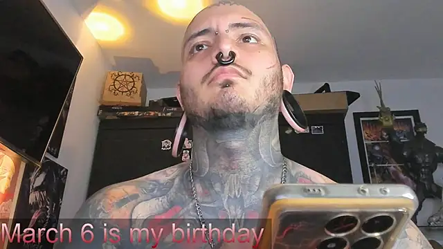 DEATHINK666XX online show from March 2025 07:49:02 PM