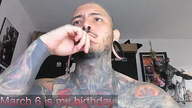 DEATHINK666XX online show from March 2025 05:03:02 PM