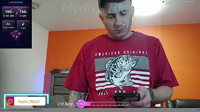 Snapshot of Hydro-Blastz chatting on March 2025 11:31:01 PM Hydro-Blastz online show from March 2025 11:31:01 PM