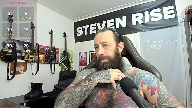 Snapshot of StevenRiseNYC chatting on March 2025 11:41:01 AM StevenRiseNYC online show from March 2025 11:41:01 AM
