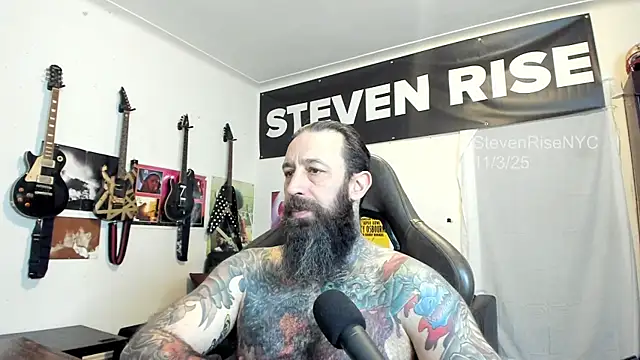 StevenRiseNYC online show from November 2025 01:23:01 PM