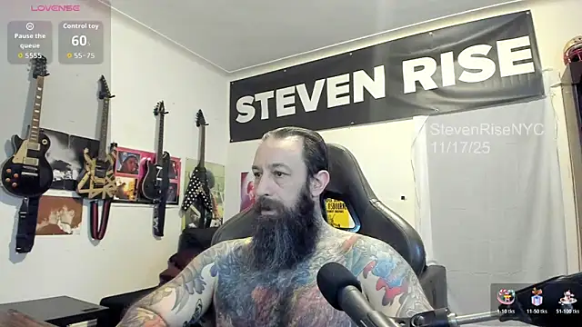StevenRiseNYC online show from November 2025 01:39:02 PM