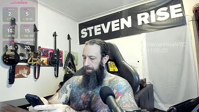 StevenRiseNYC online show from November 2025 12:06:01 PM