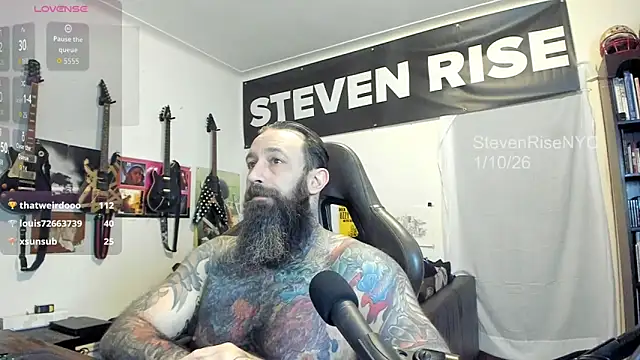 StevenRiseNYC online show from January 2026 02:38:02 AM